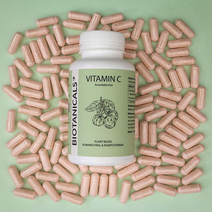 Produktbild Biotanicals Vitamin C 120 Kapseln (120 Stück, Kapseln, 94 g)