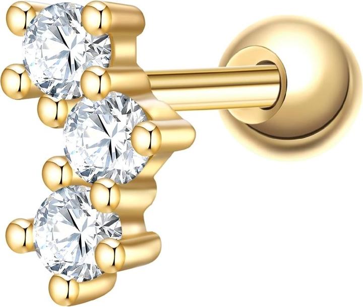 Glanzstücke München Damen Ohrstecker Sterling Silber - 37414 (Sterling Silber)
