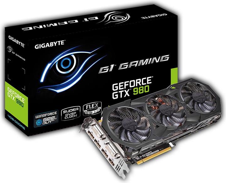Produktbild Gigabyte GeForce GTX 980 G1 Gaming Windforce 3X (4 GB)