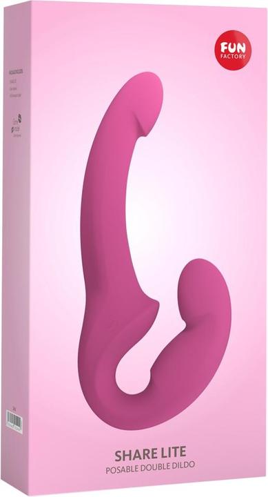Produktbild Fun Factory Share Lite Double Dildo Blackberry