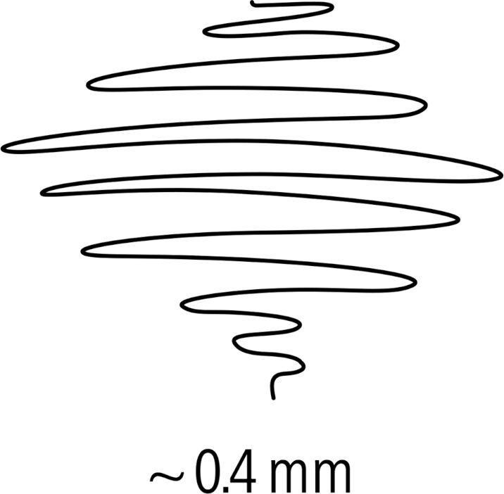 Actual product image Staedtler Lumocolor permanent (Black, 0.40 mm, 1 x)