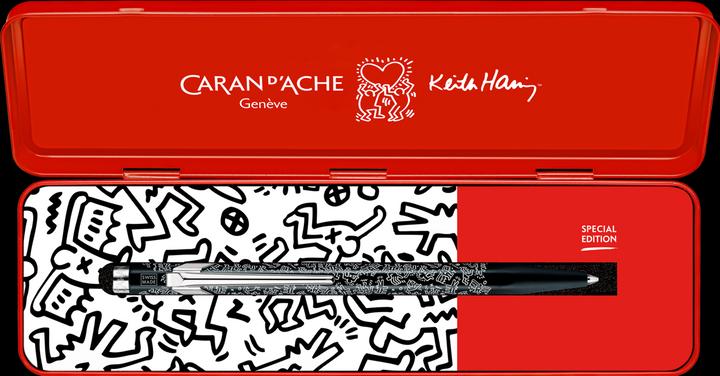 Image du produit Caran d'Ache 849 Keith Haring Sonderedition (Noir, Blanc, 1 x)