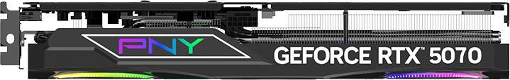 Actual product image PNY GeForce RTX 5070 Epic-X RGB OC (12 GB)