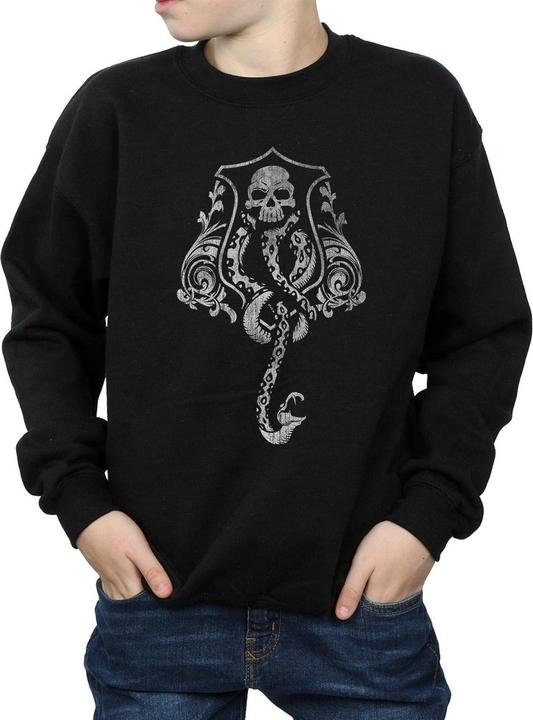 Actual product image Boys Dark Mark Crest Sweatshirt (140, 146)