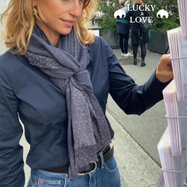 Actual product image Lucky & Love merino scarf Barmal