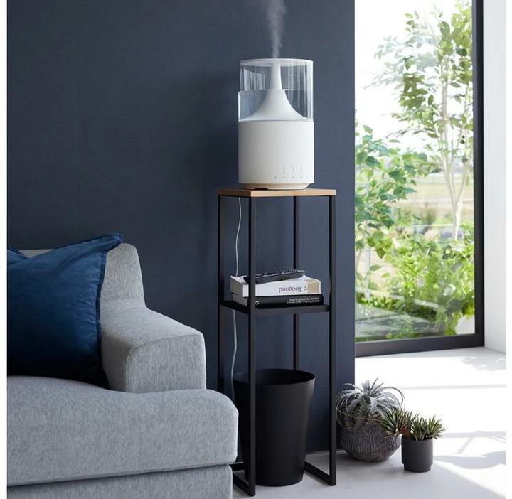 Produktbild Yamazaki 2-stöckiges Regal mit Holzplatte TOWER