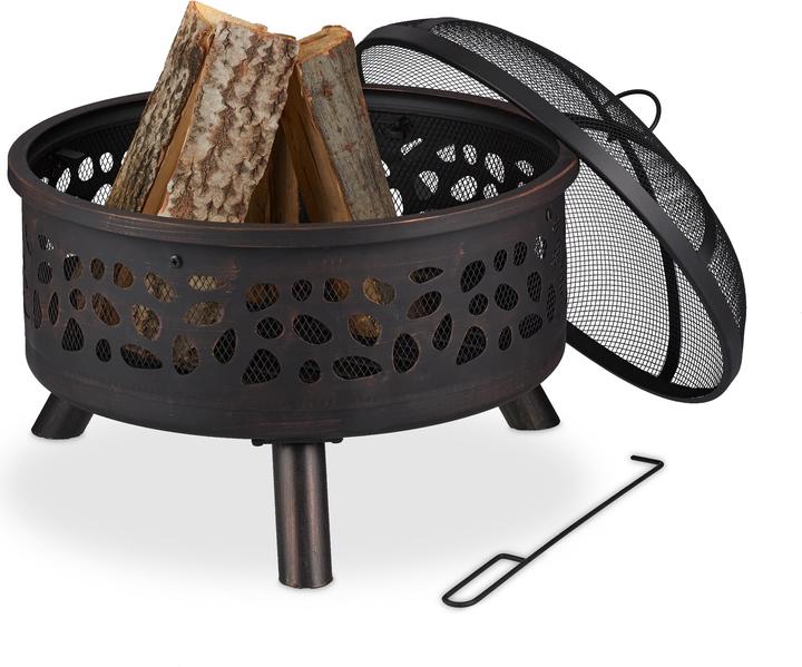 Actual product image Relaxdays Fire bowl (60 cm)