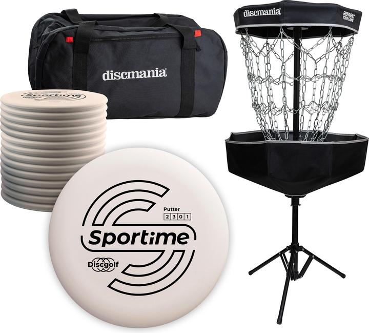 Produktbild Sportime Discgolf-Set Take Off Kids mit Discgolf-Korb