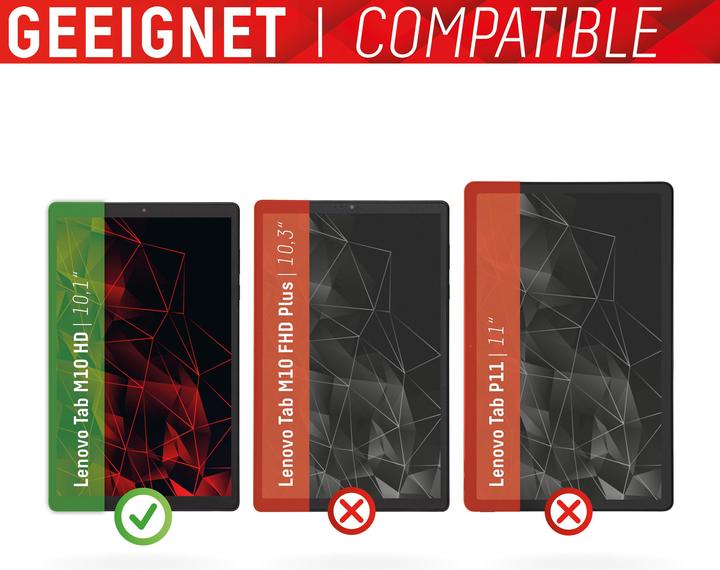 Produktbild Displex Tablet Glass, Tablet Schutzglas (1 Stück, Tab M10 HD)