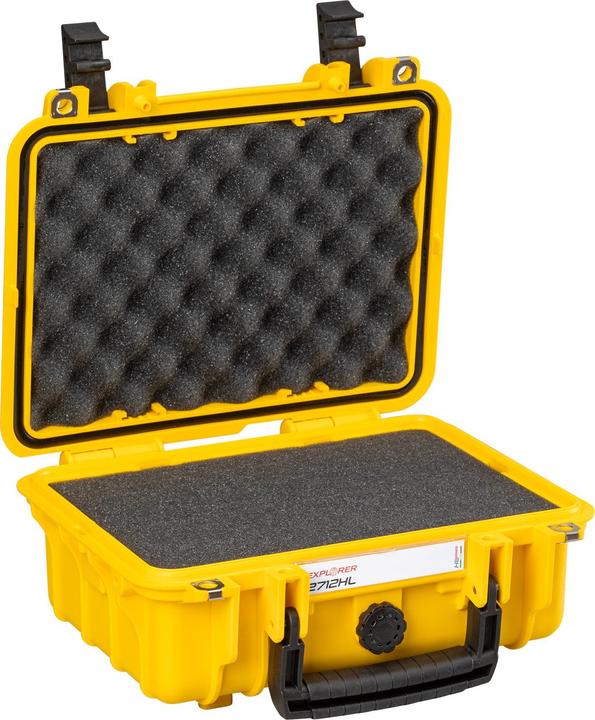 Actual product image Explorer Cases Outdoor case 2712HL.Y yellow with pick & pluck foam (W x H x D) (Camera shoulder bag, 6.60 l)