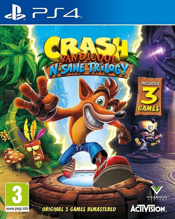 Image du produit Activision Sony Crash Bandicoot N. Sane Trilogy, PS4 PlayStation 4 (PS4, EN)
