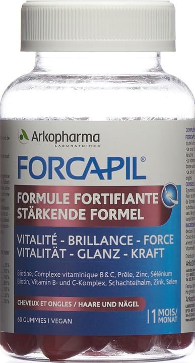 Produktbild Arkopharma Forcapil Gummies Haare und Nägel (60 Stück, Gummies, 192 g)