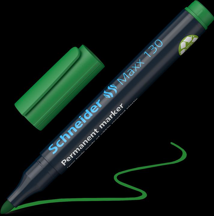 Actual product image Schneider Maxx 130 permanent marker (Green, 3 mm, 1 x)