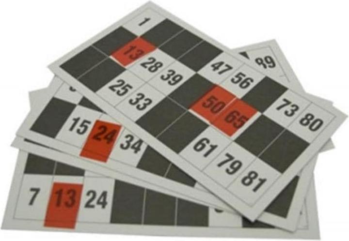 Carlit 24 cartes de loterie à numéros (Allemand)