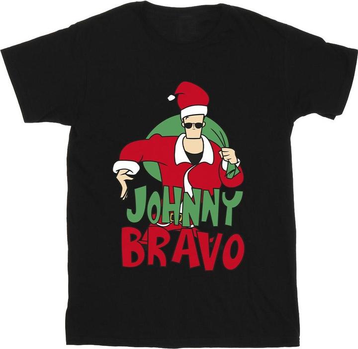 Johnny Bravo Johnny Christmas TShirt (XL)