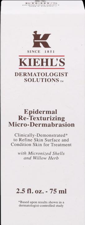Actual product image Kiehl's Epidermal Re-Texturising Micro-Dermabrasion Facial Peeling (75 ml, 24h cream)
