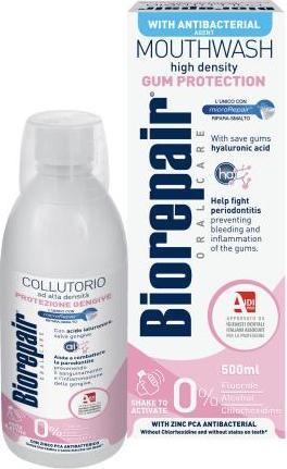 Produktbild Biorepair Antibacterial Mouthwash Gum Protection (500 ml, Mundwasser)