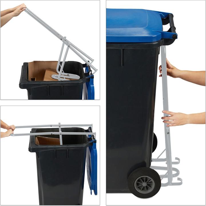 Actual product image Relaxdays Waste compactor