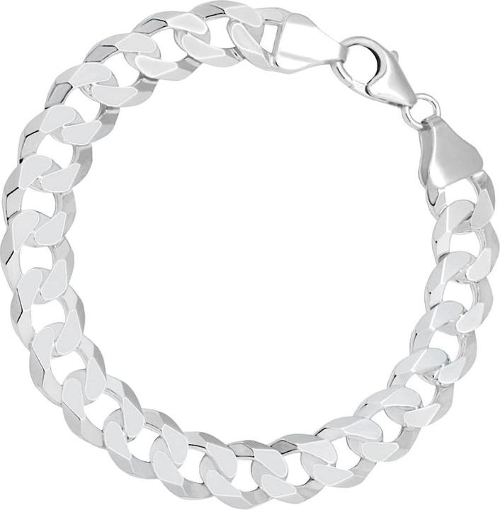 Candy Panzer-Armband Hemera 7.7 mm, 925 Sterling Silber (21 cm, 925 Sterling Silber)