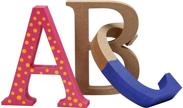 Actual product image Creativ Company Wood letter B
