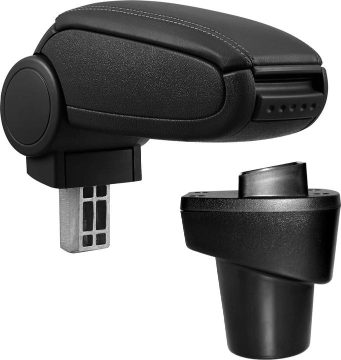 Actual product image Pro-Tec Centre armrest Citroen C1 II Peugeot 108 with storage compartment imitation leather black