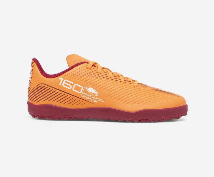 Immagine prodotto Kipsta Scarpe da calcio multi-punta da bambino TF con lacci - 160 Turf arancione (35)