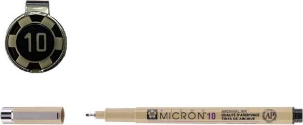 Actual product image Sakura Pigma Micron Fineliner 0.6mm black (Black)