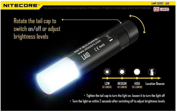 Produktbild Nitecore La10 Cri (7.85 cm, 75 lm)