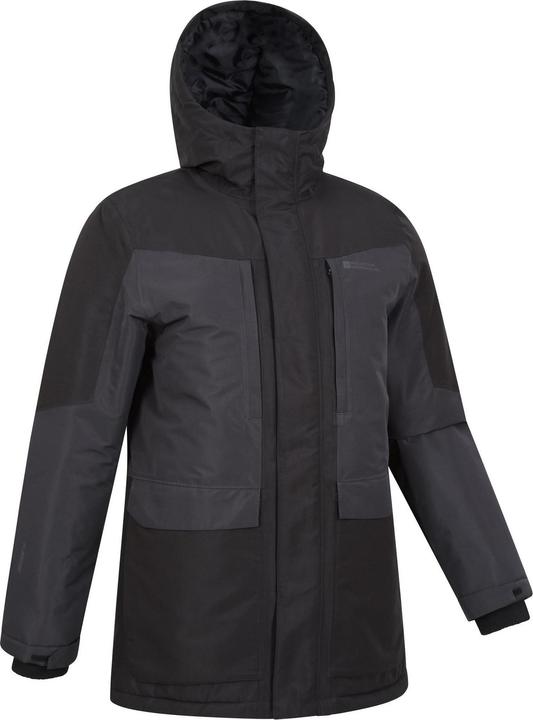 Actual product image Mountain Warehouse Mens Tephra Waterproof Padded Parka (XXS)