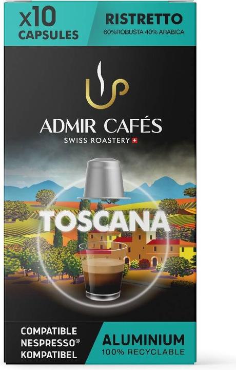 Actual product image Admir Cafés Tuscany (10 x Port.)