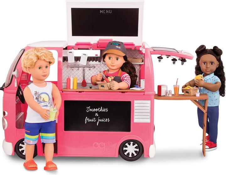 Actual product image Our Generation OG - Food Truck pink