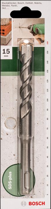 Immagine prodotto Bosch Zubehör Trapano a percussione in carburo 15 mm (15 mm)