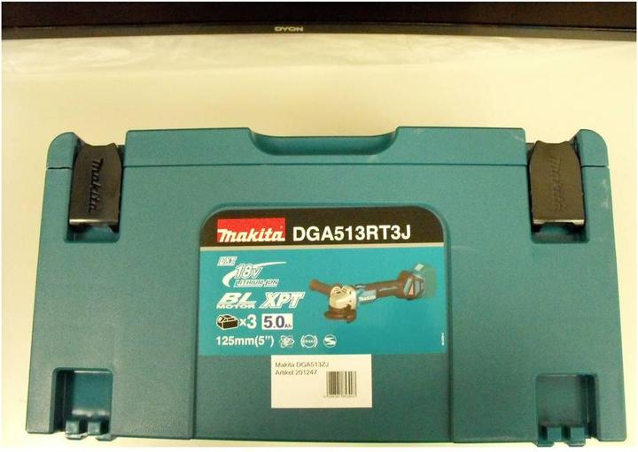 Actual product image Makita DGA513ZJ (125 mm)