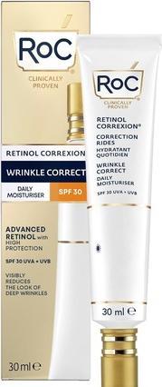 Actual product image Roc Retinol Correxion Wrinkle Correct Daily Moisturizer (30 ml, Day cream, SPF 20)