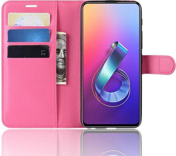 Productafbeelding MU Classic Litchi Leren Boekomslag Serie (Asus Zenfone 6)