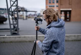 Immagine prodotto Fotopro X Aircross 3 Treppiede in carbonio Oranje (Materiale sintetico)