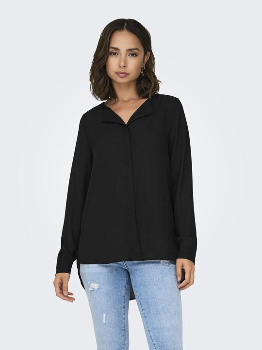 Image du produit Only Coupe décontractée Col de chemise Manches avec bouton Chemise (S)