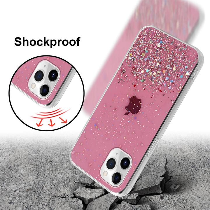 Actual product image Cadorabo TPU cover sparkling glitter (Apple iPhone 11)