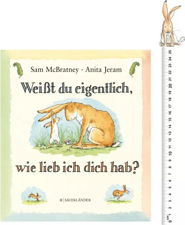 Image du produit Weisst du eigentlich, wie lieb ich dich hab? (Allemand, Sam McBratney, 2016)