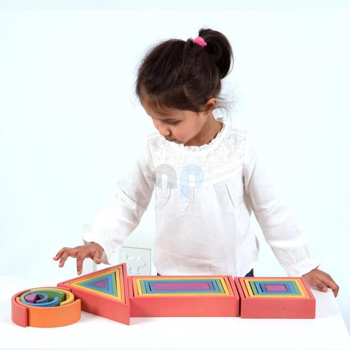 Produktbild TickiT Rainbow Architect Triangles