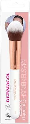 Immagine prodotto Dermacol Pennello cosmetico per cipria e contorni con custodia Rose Gold D53