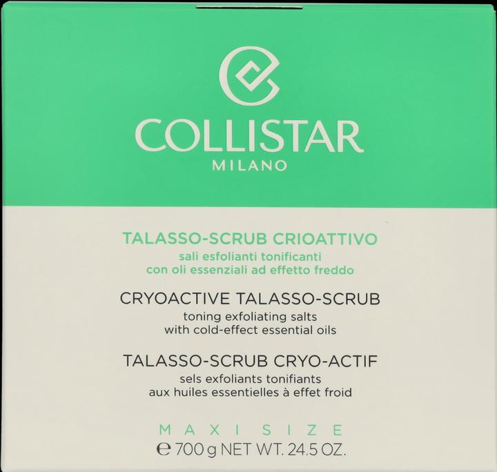 Energy Label Collistar Cryoactive Talasso-Scrub 700 g