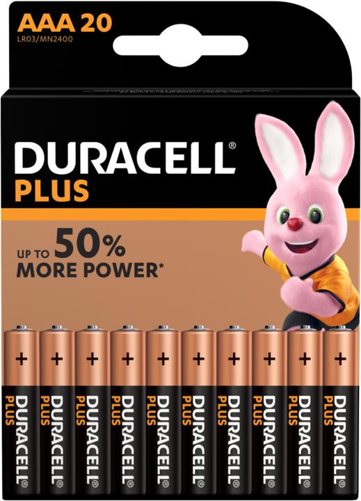 Duracell Plus (20 Stk., AAA)