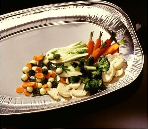 Actual product image Papstar Serving plates aluminium, 3 pieces (3 x)