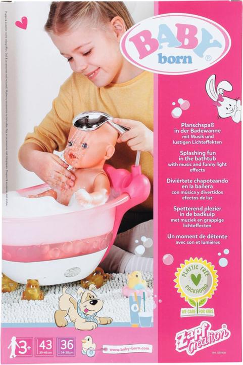 Actual product image Baby Born Bath bathtub
