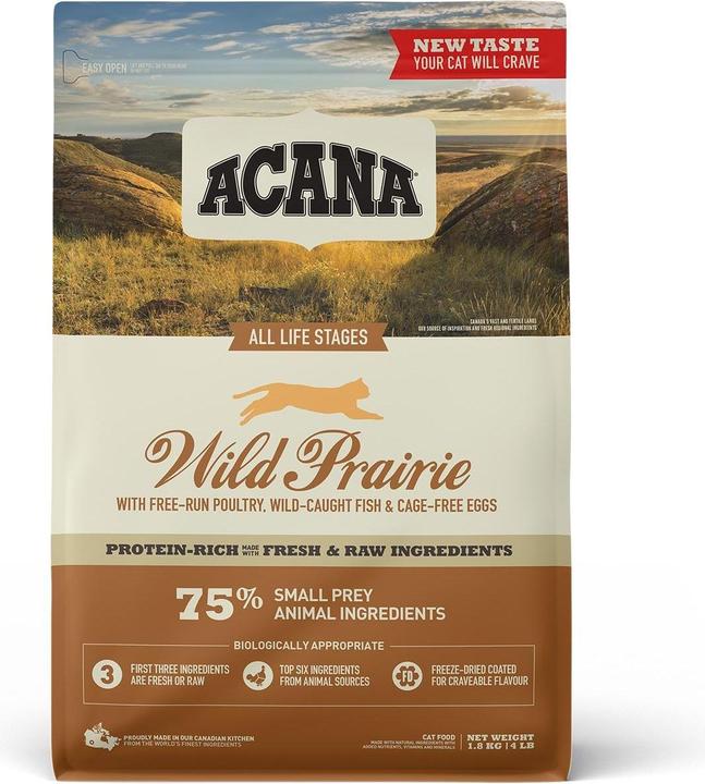 Actual product image Acana Cat Regional WILD PRAIRIE 1.8kg (Adult, 1 pcs., 1800 g)