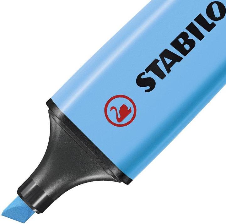 Produktbild STABILO Leuchtmarker blau, 10er Karton (Blau, 5 mm, 10 x)