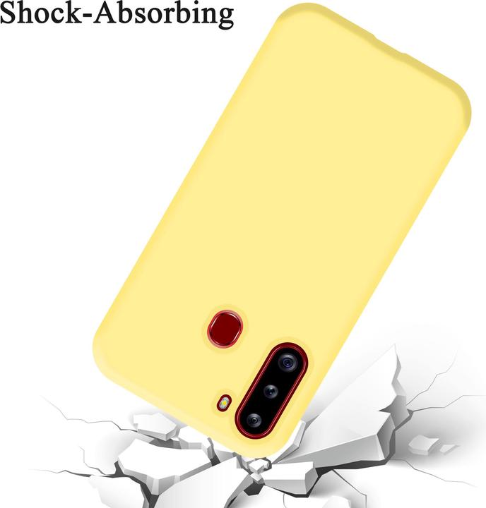 Immagine prodotto Cadorabo Copertura della cassa del silicone liquido TPU (Samsung Galaxy A21)