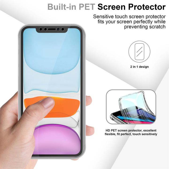 Productafbeelding Cadorabo TPU 360 graden hoesje (Apple iPhone 11)