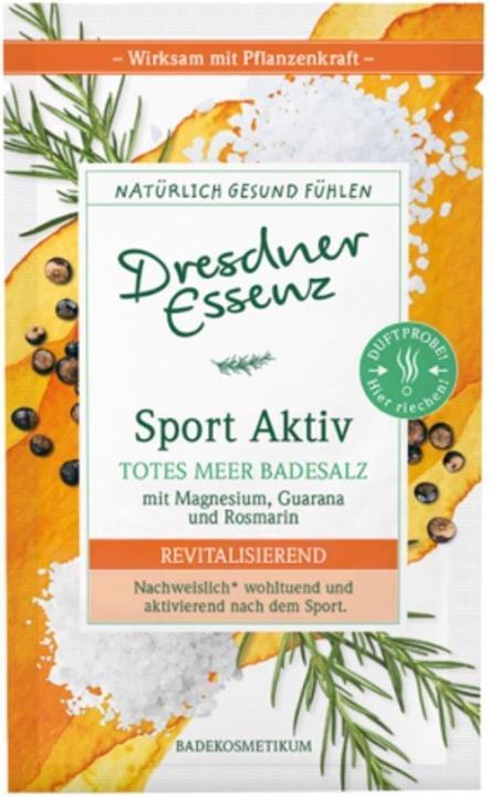 Dresdner Essenz Dresdner Badesalz Sport Aktiv Natürlich (12x60g) (2341.66 ml, Badeperlen)